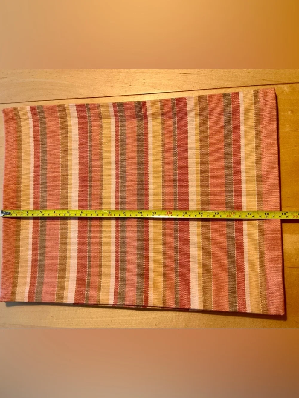 NWT Crate&Barrel cotton woven placemats